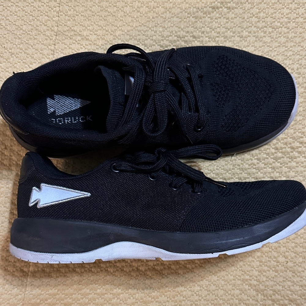 GORUCK Black Sneakers with White Soles